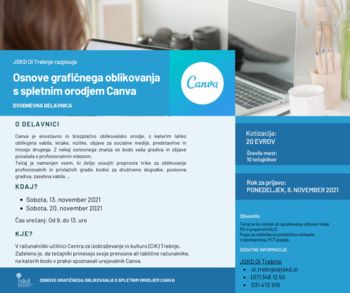 OSNOVE GRAFIČNEGA OBLIKOVANJA S SPLETNIM ORODJEM CANVA