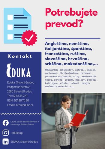 Potrebujete prevod dokumenta?