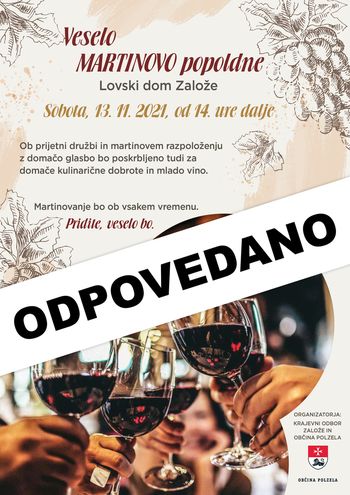 Martinovanje na Lovski koči - ODPOVEDANO
