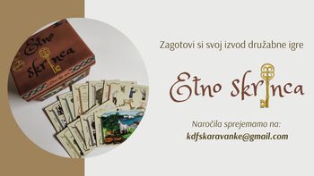 Družabna igra ETNO SKRINCA