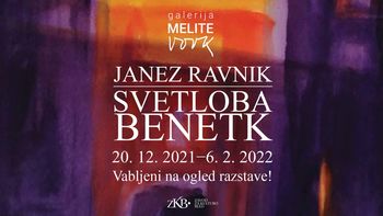 V Galeriji Melite Vovk razstavlja prof. Janez Ravnik
