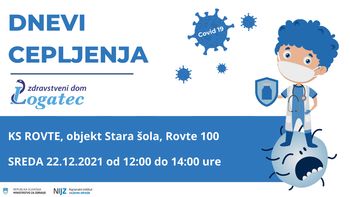 Dnevi cepljenja v Logatcu