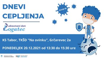Dnevi cepljenja v Logatcu