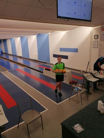 Tekme na kegljišču v Slovenj Gradcu dne 15.01.2022