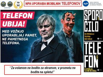 Nacionalna preventivna akcija Uporaba mobilnih telefonov