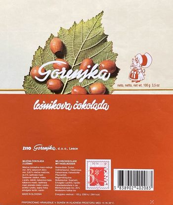 100 let tovarne čokolade - Gorenjka