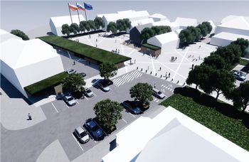 Izjava za javnost: Občina Logatec po odločitvi sodišča ostaja lastnica zemljišča ob Krpanu ter nadaljuje aktivnosti za ureditev mestnega jedra v Dolnjem Logatcu