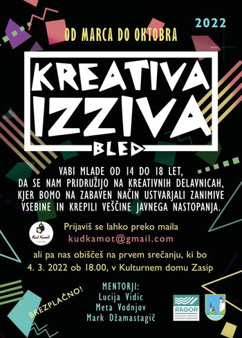 Kreativa izziva za mlade