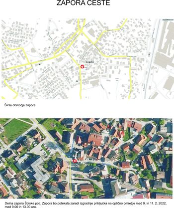 Delna zapora Šolske poti