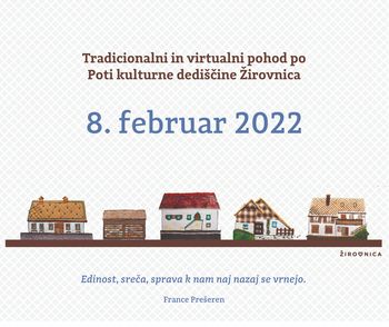 Tudi letos praznovanje kulturnega praznika v občini Žirovnica malo drugače Tudi letos praznovanje kulturnega praznika v občini Žirovnica malo drugače