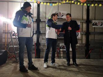 Župan Bojan Šrot pri Mastnakovih v Medlogu čestital olimpijskemu podprvaku