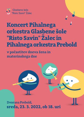 Koncert v počastitev dneva žena in materinskega dneva - 23.3.2022 ob ¸18.00 