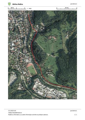 Pričetek del na projektu "Državna kolesarska povezava - R22 (odsek Mežica 53 in 54)"