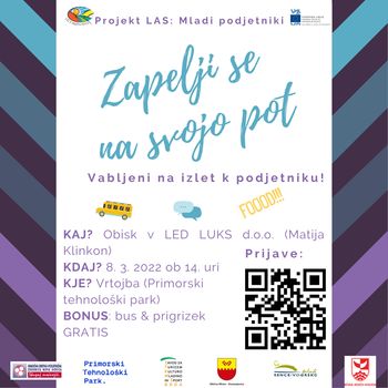 MLADI PODJETNIKI - Zapelji svojo pot