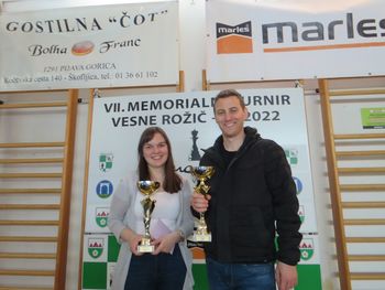 7. memorialni turnir Vesne Rožič in 18. mladinski turnir Ig 2022