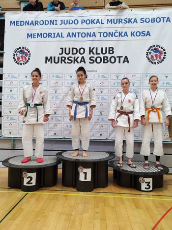Judoisti JK Komenda ekipno na 2. mestu v Murski Soboti