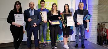 Haya Veinhandl Obaid in Žiga Pahor prejela nagrado za najboljša judoista leta 2021