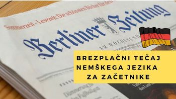 10 dnevni brezplačni tečaj NEMŠKEGA JEZIKA za začetnike