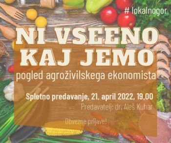 Ni vseeno kaj jemo