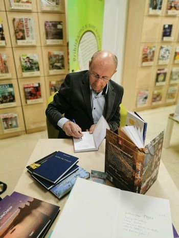 Ivan Sivec v Knjižnici Pavla Golie Trebnje