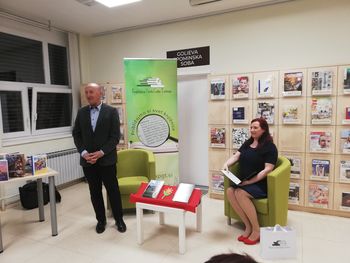 Ivan Sivec v Knjižnici Pavla Golie Trebnje