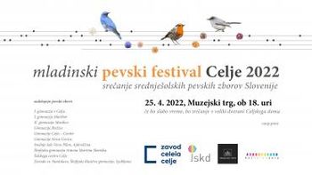 V Celju mladinski pevski festival Celje 2022