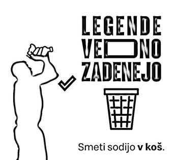 Skrb za čistočo na vaškem središču v Staršah