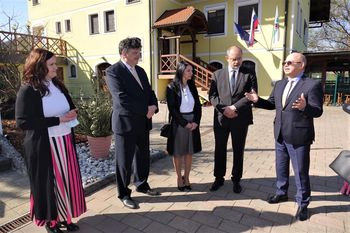 Vrtec Jurček obiskal veleposlanik Ukrajine