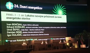 Občina Loški Potok je prejela priznanje na 24. dnevih energetikov v Portorožu