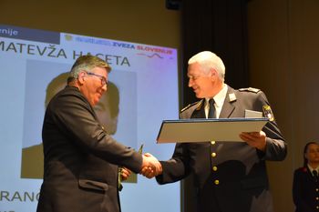 FRANCI RANČIGAJ JE PREJEL NAJVIŠJE GASILSKO ODLIKOVANJE
