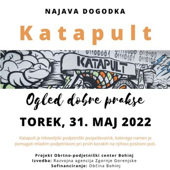 OPC Bohinj - brezplačen ogled dobre prakse - KATAPULT
