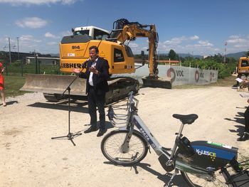 Slavnostni začetek gradnje kolesarske povezave Celje-Štore-Šentjur 