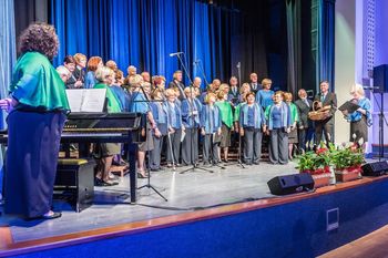 Koncert MePZ Lisca Sevnica in MePZ Slovenski dom iz Reke