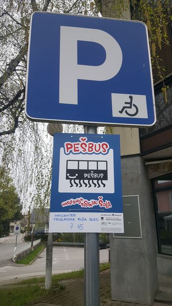 Gremo peš v šolo! Gremo peš v šolo!