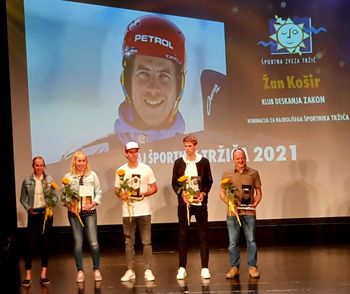 NAJBOLJŠI IN NAJBOLJ OBETAVNI ŠPORTNIKI TRŽIČA  ZA LETO 2021 (avtorica:  Vesna Tišler Sušnik)