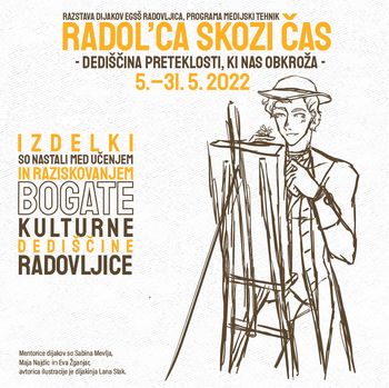 Vabilo na razstavo Radol`ca skozi čas