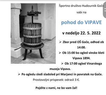 Pohod do Vipave