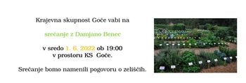 Srečanje z Damjano Benec