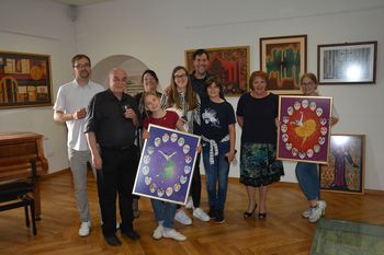 Razstava likovnih del našega nekdanjega občana