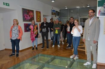 Razstava likovnih del našega nekdanjega občana