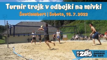 Turnir trojk v odbojki na mivki