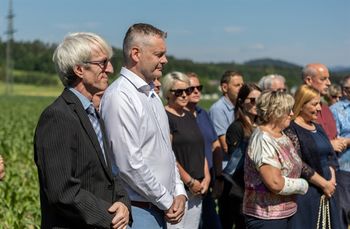 Temeljni kamen prizidka Osnovne šole Podgorje