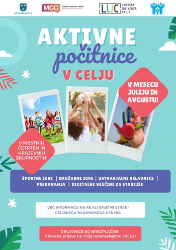 Aktivne počitnice v Celju 