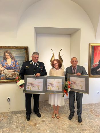 PGD Dobračeva prejelo priznanje Občine Žiri