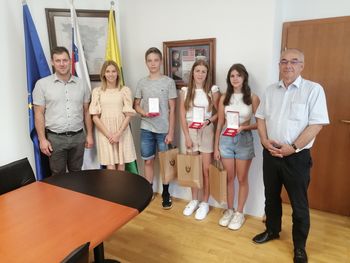 SPREJEM ODLIČNJAKOV PRI ŽUPANU