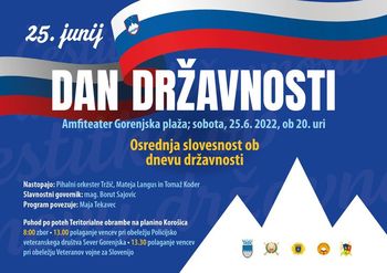 Osrednja svečanost ob dnevu državnosti