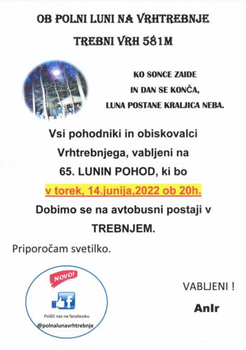 65. Lunin pohod na Vrhtrebnje