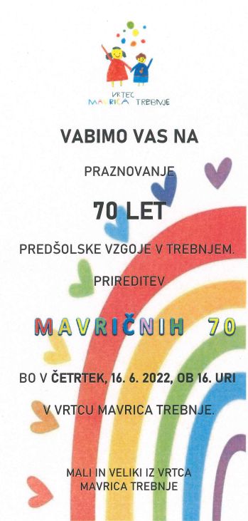 Mavričnih 70