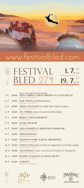 Začenja se Festival Bled