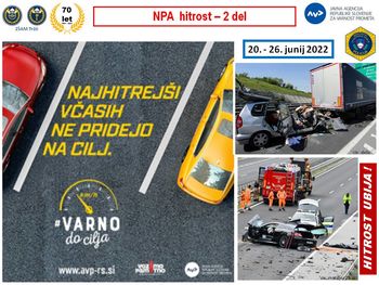 »NAJHITREJŠI VČASIH NE PRIDEJO NA CILJ«